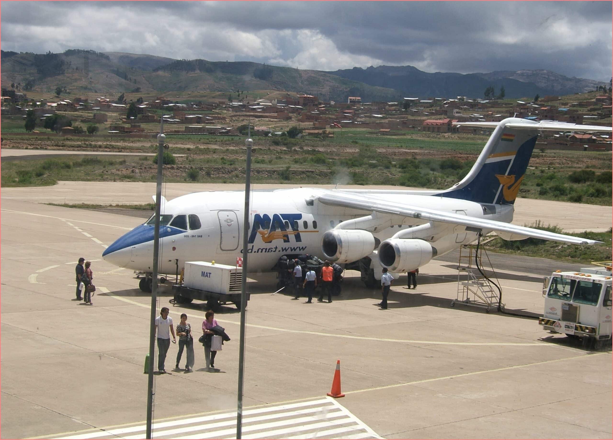 Аэропорты в Боливии Код ИАТА - UYU    
       
      Также называется