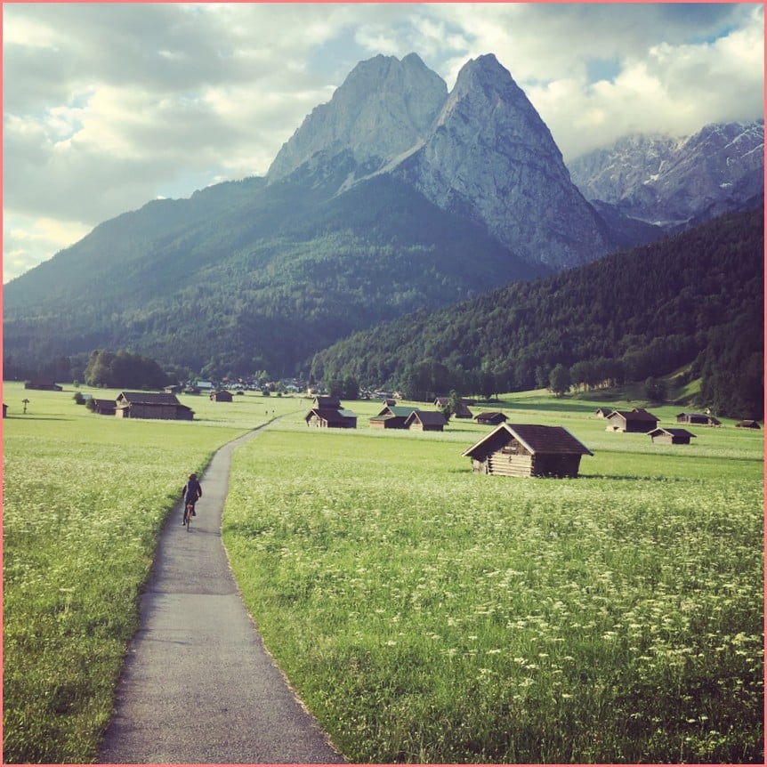 Альпы в Баварии - мечта всех любителей пешего туризма уровнем моря