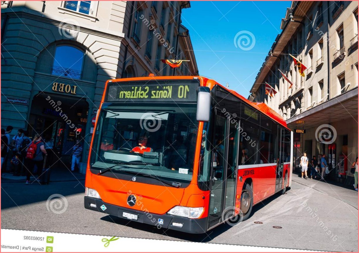 Bern Old Town and Public Bus in Switzerland Editorial Photography - Image  of destination, famous: 120603392