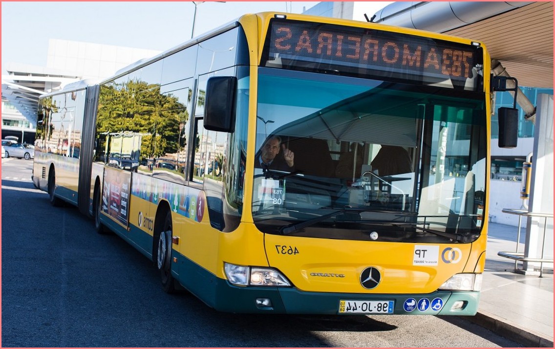 Автобус из аэропорта Лиссабона Сесть на автобус от