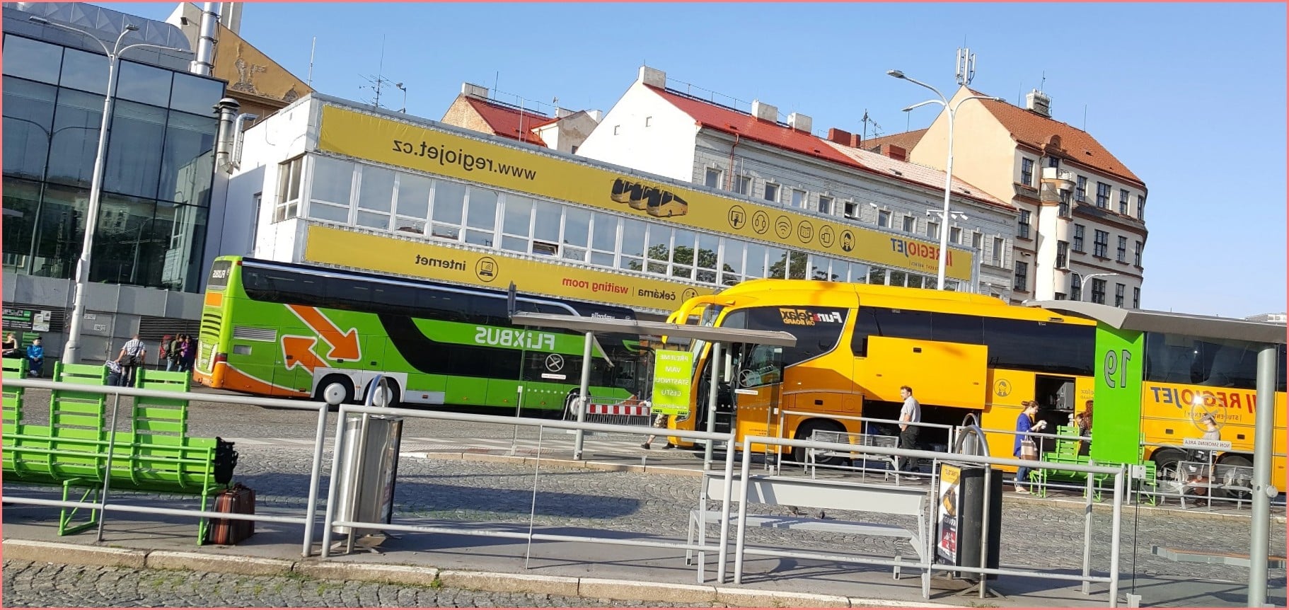 Автовокзал Флоренц в Праге оставить машину на короткий или