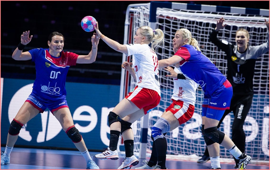 Россия — Дания. Основной этап женского чемпионата Европы-2018 - Гандбол.  Сайт «Быстрый центр»