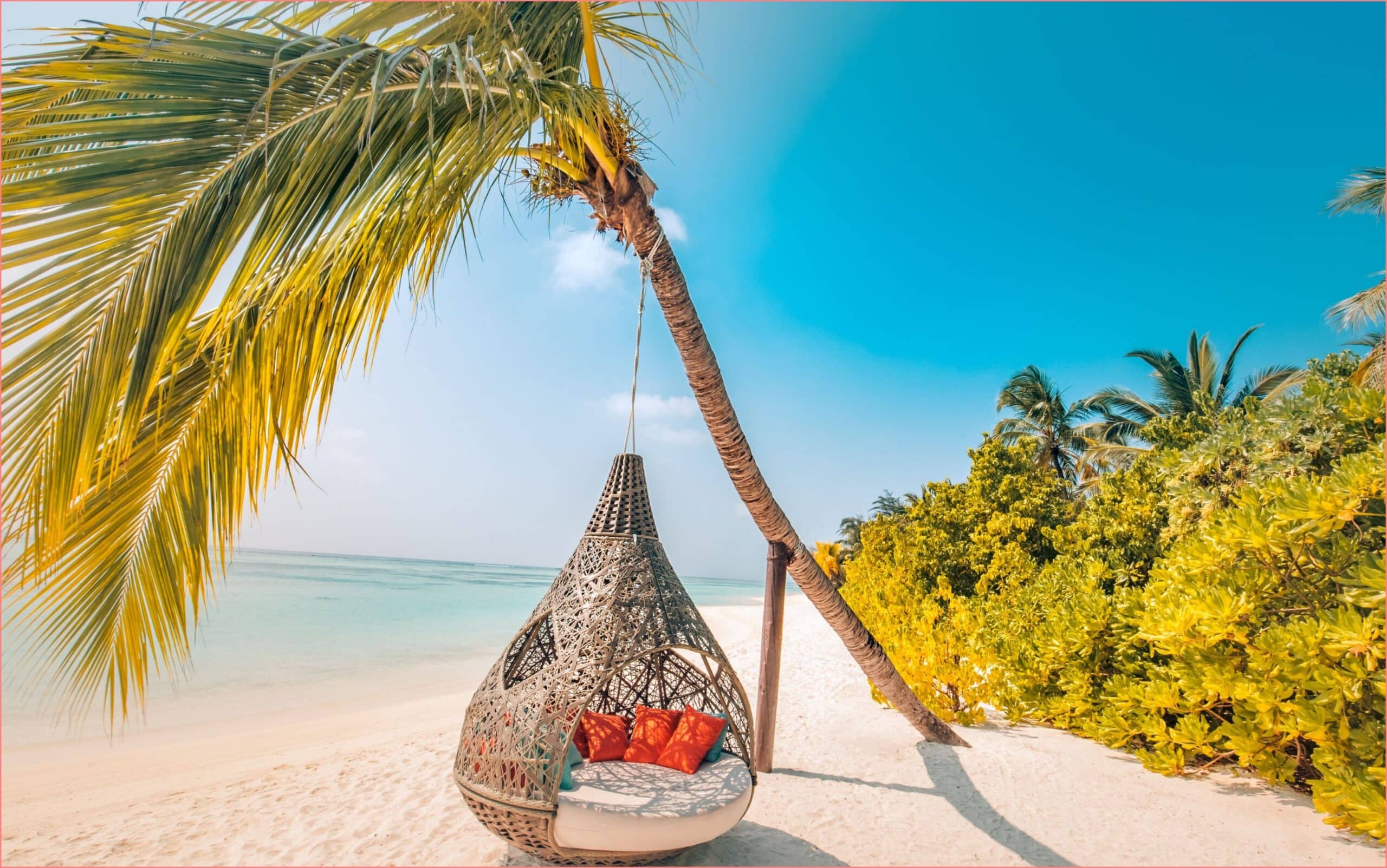 Экзотические достопримечательности тропических Багамских островов Багамах, они представляют себе пляжи